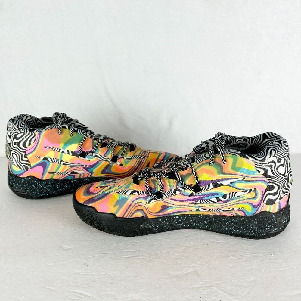 Puma Lamelo Ball Dexters Laboratory MB.03 Sneakers Size 8 379330-01 Multicolor - Picture 3 of 8